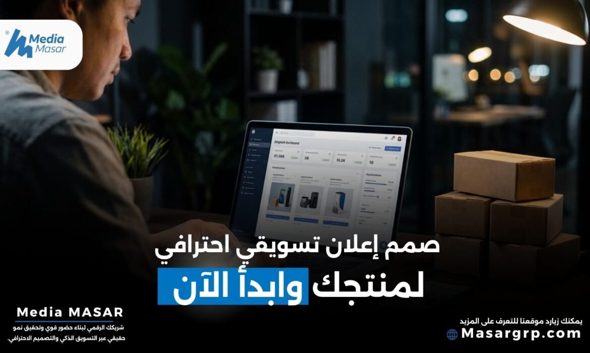 اعلان تسويقي عن منتج